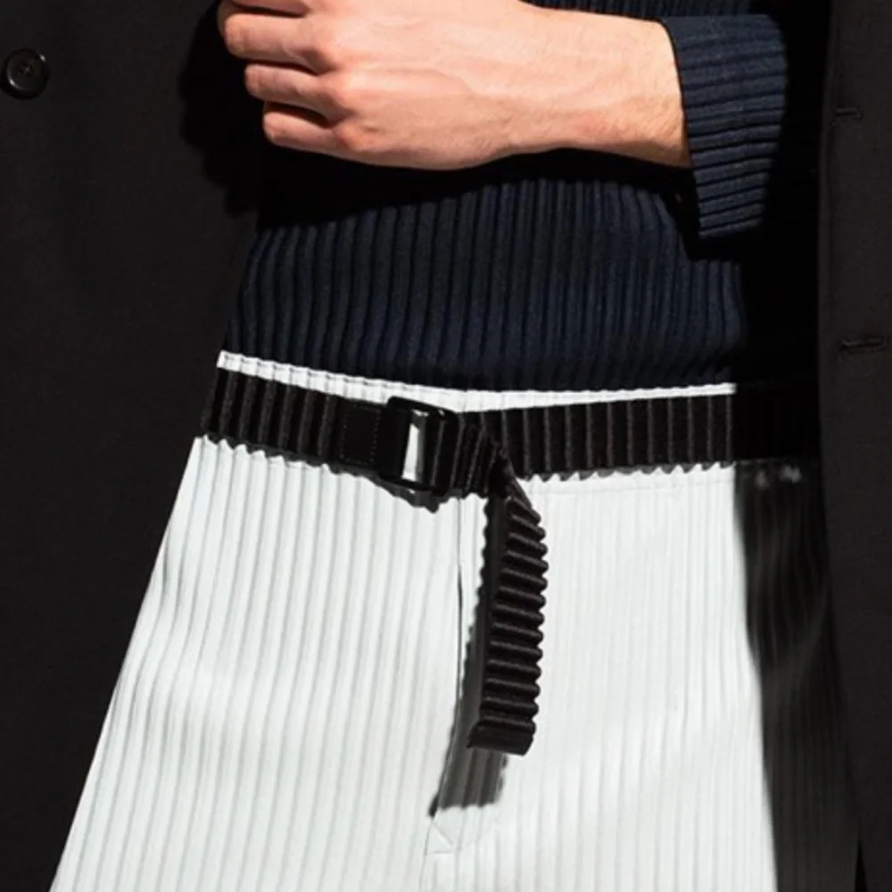 Issey Miyake Homme Plisse Belt (Tan) - Picture 5 of 6